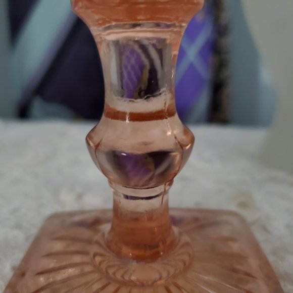 Vintage Pink Candy Dish - Picture 6 of 7